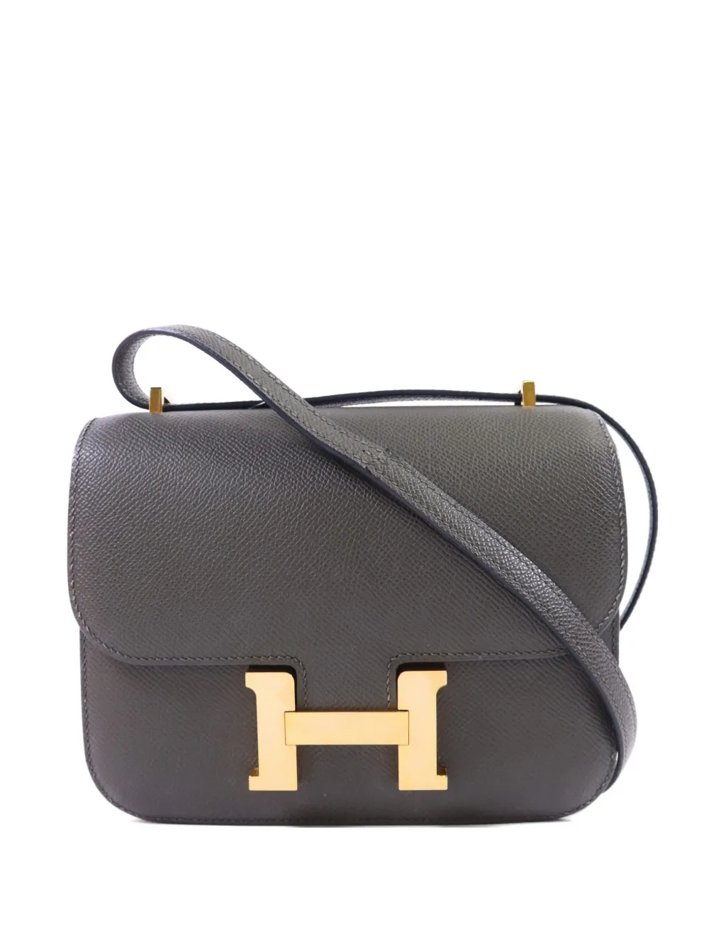 Hermès Pre-Owned mini Constance shoulder bag - Grigio