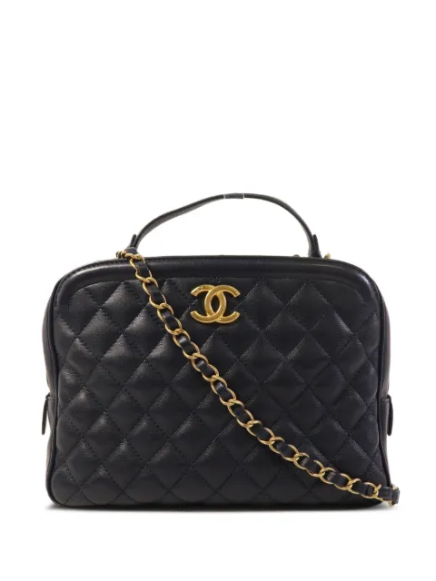 CHANEL Pre-Owned diamond-quilted tote bag