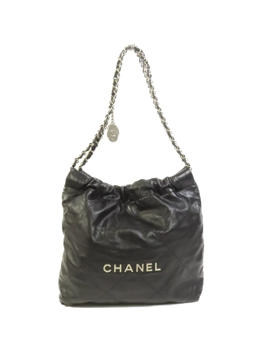CHANEL Pre-Owned 22 Chanel chain shoulder bag - Nero