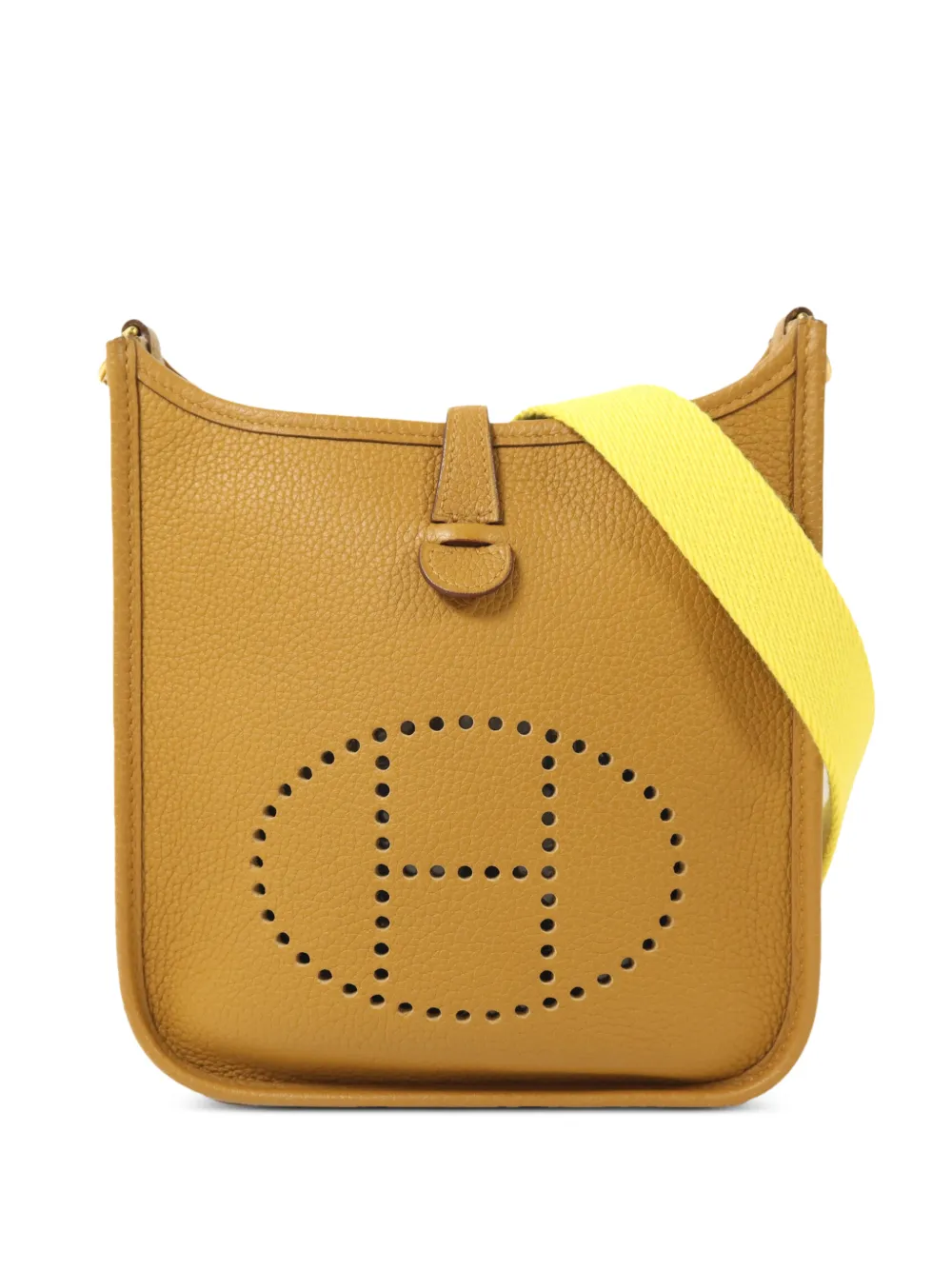 Hermès Pre-Owned 2020 TPM Evelyne Maurice leather shoulder bag - Brown