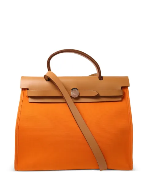 Hermès Pre-Owned 2013 PM Herbag 2 Way canvas tote bag