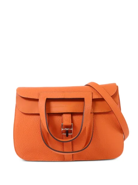 Hermès Pre-Owned 25 Halzan Clemence shoulder bag