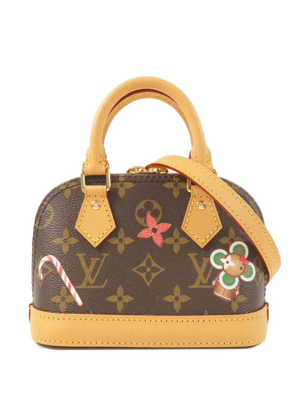 Louis Vuitton Pre-Owned Nano Alma Vivienne tote bag - Marrone