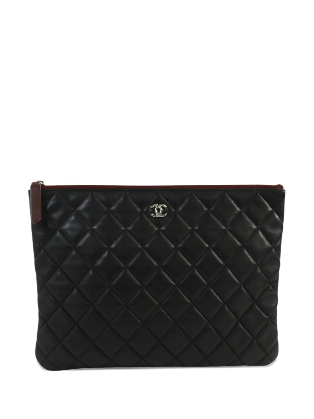 CHANEL Pre-Owned Classic O-Case clutch bag - Nero