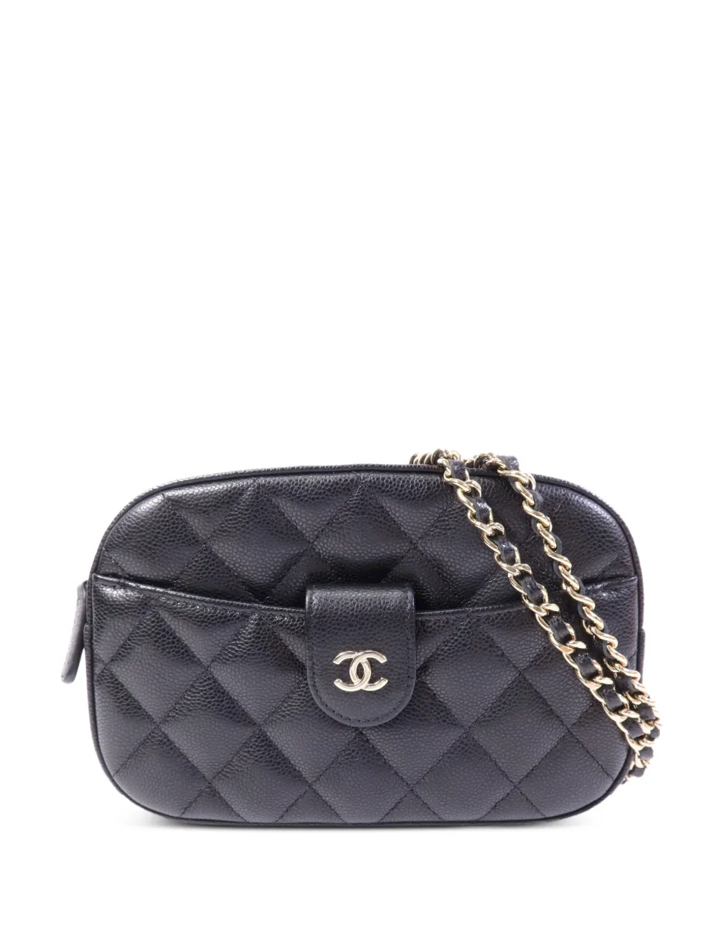 CHANEL Pre-Owned CC quilted camera bag - Nero