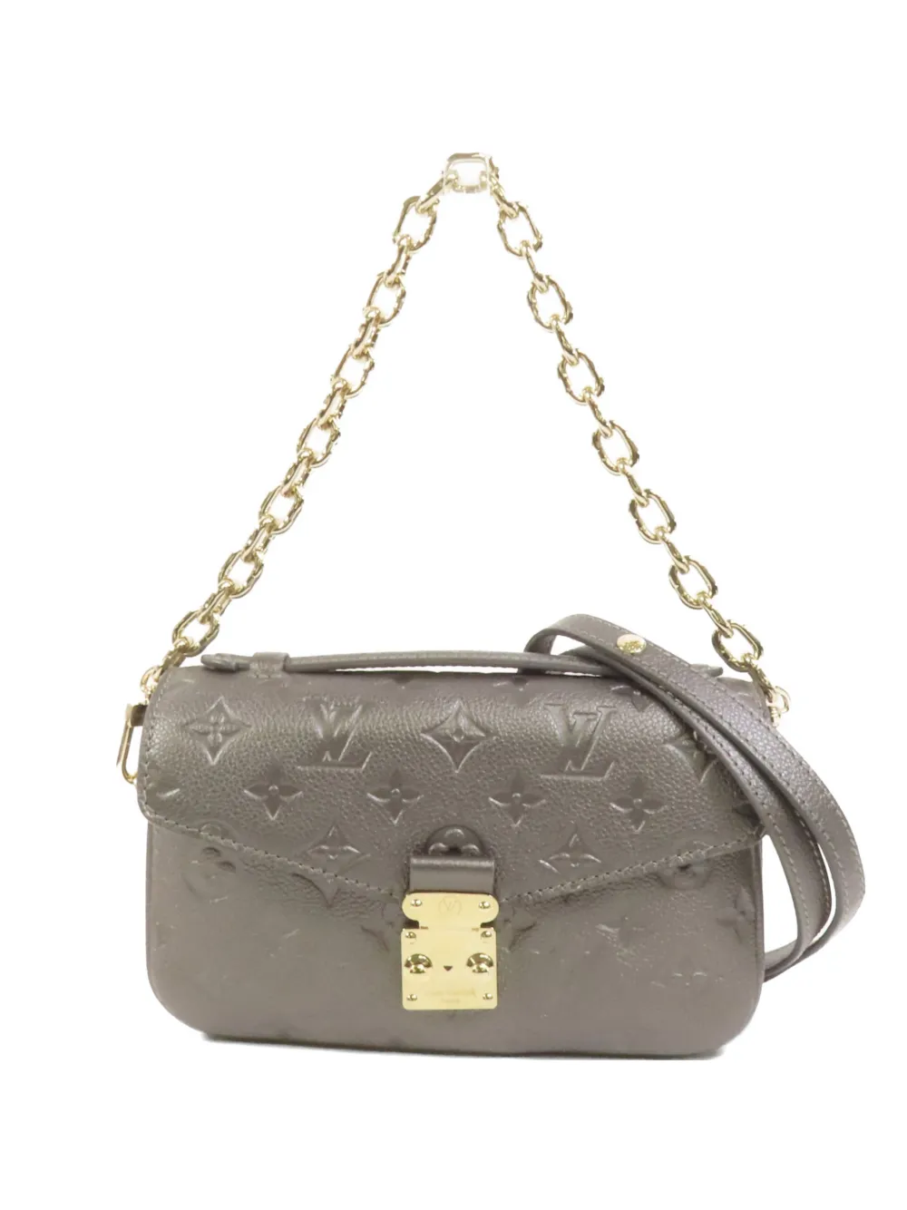 Louis Vuitton Pre-Owned Pochette Métis East West calfskin handbag - Grau