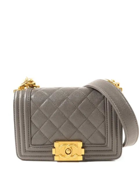 CHANEL Pre-Owned bolsa de hombro mini Boy CHANEL