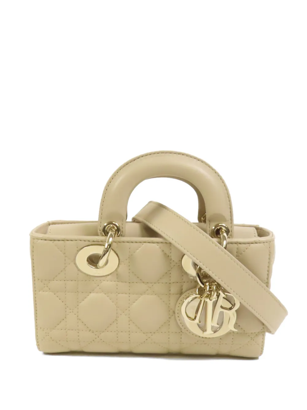 Christian Dior Pre-Owned mini Lady D-Joy handbag - Toni neutri