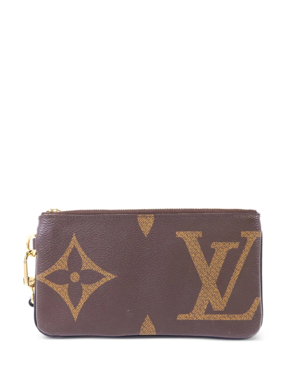 Louis Vuitton Pre-Owned Trio Reverse Monogram Giant clutch bag - Marrone