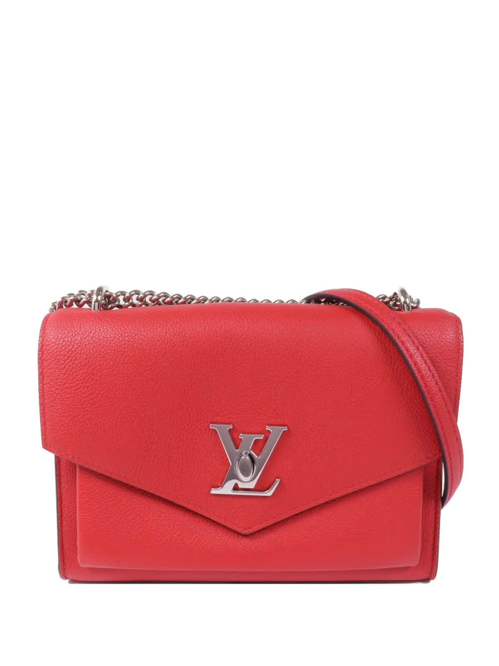 Louis Vuitton Pre-Owned BB My lockme leather bag - Rosso