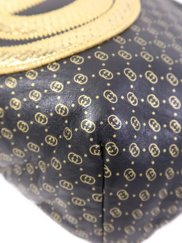 Gucci Pre-Owned x Dapper Dan GG ベルトバッグ | ブラック | FARFETCH JP