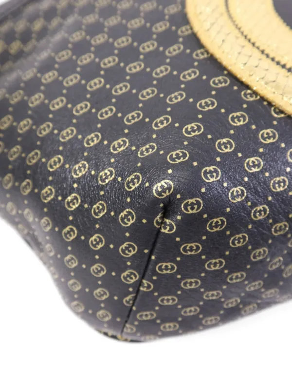 Gucci Pre-Owned x Dapper Dan GG ベルトバッグ | ブラック | FARFETCH JP