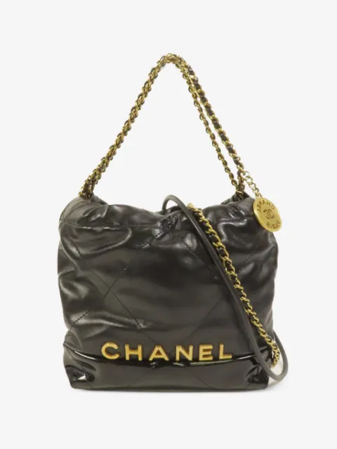 CHANEL Pre-Owned bolsa de hombro 22 mini