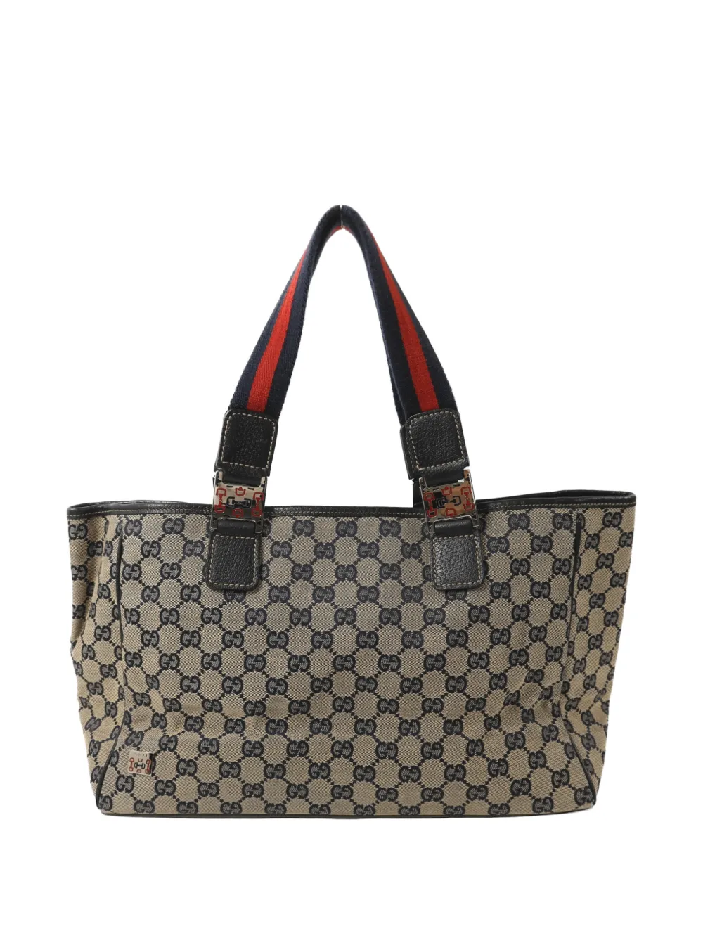 Gucci Pre-Owned GG canvas shoulder bag - Toni neutri