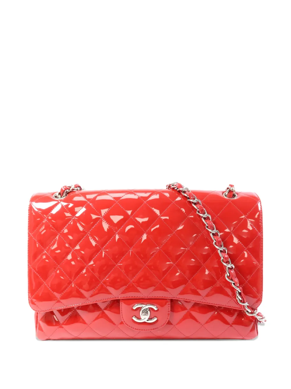 CHANEL Pre-Owned Classic Double Flap shoulder bag - Rosso