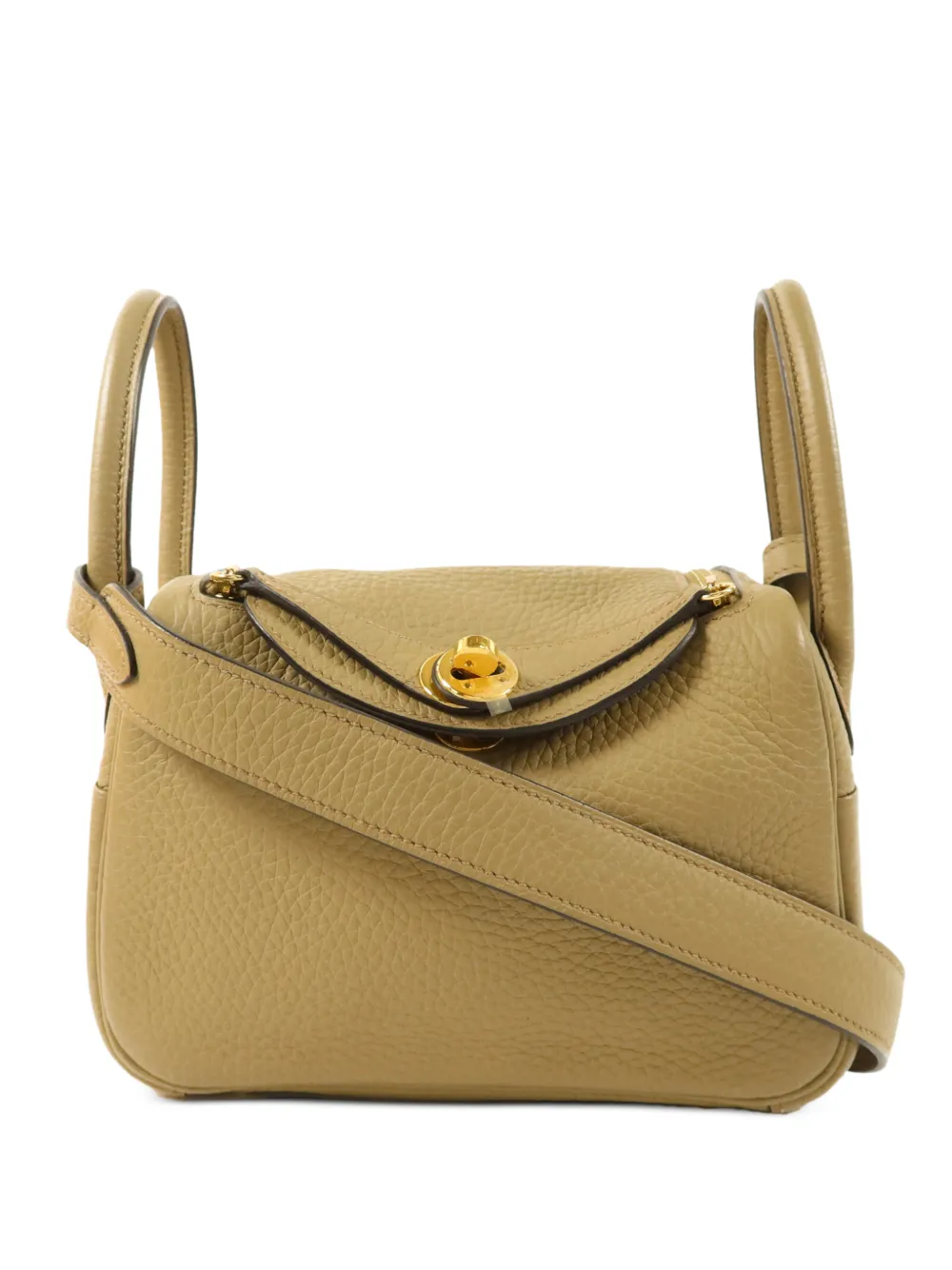 Hermès Pre-Owned Mini Lindy tote bag - Neutrals