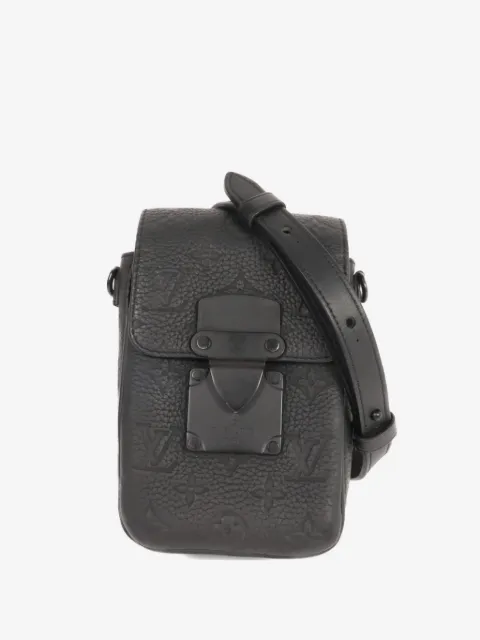 Louis Vuitton Pre-Owned S-Lock Monogram Taurillon messenger bag