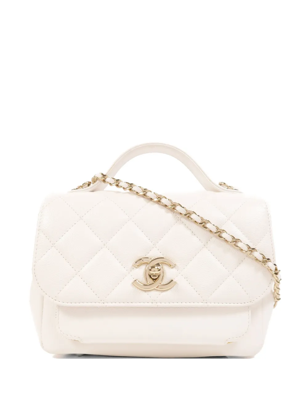 CHANEL Pre-Owned small Business Affinity handbag - Bianco