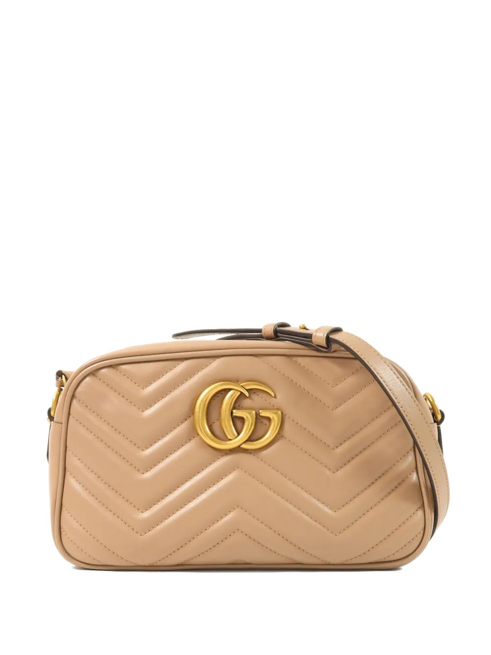 Gucci Pre-Owned GG Marmont crossbody bag - Toni neutri