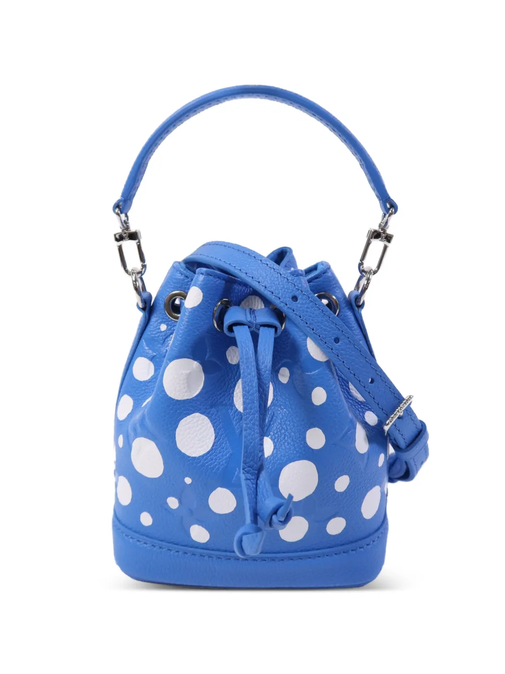 Louis Vuitton Pre-Owned x Yayoi Kusama Nano Noe leather tote bag - Blu
