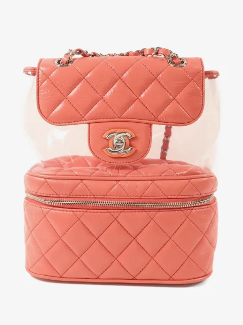 CHANEL Pre-Owned CC Matelasse backpack