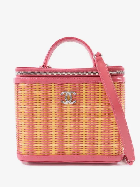 CHANEL Pre-Owned neceser vanity con logo CC