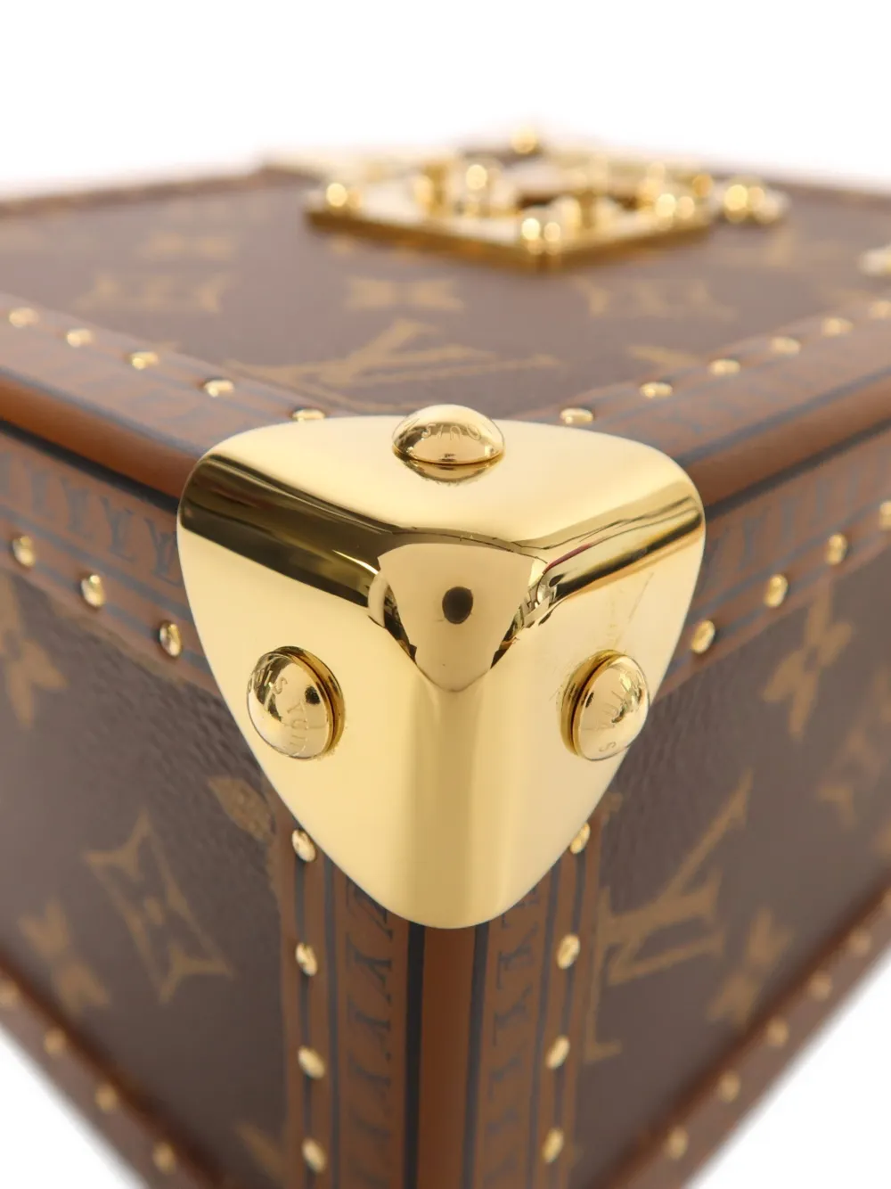 Louis Vuitton Pre-Owned Monogram Camera Box Tote Bag | Brown