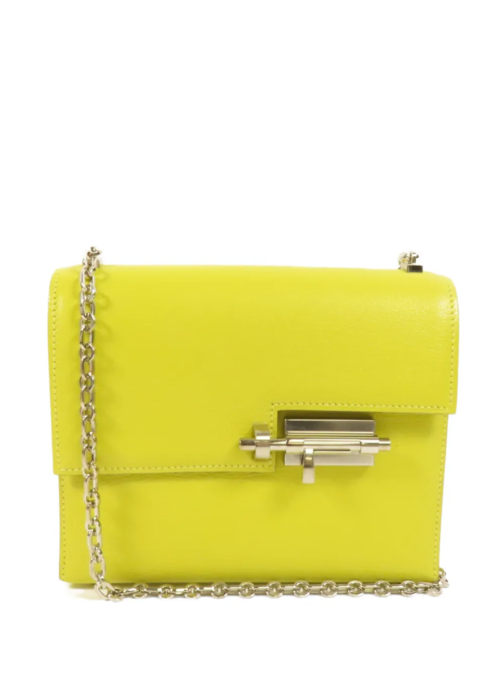 Hermès Pre-Owned mini Verrou Chaine shoulder bag - Giallo