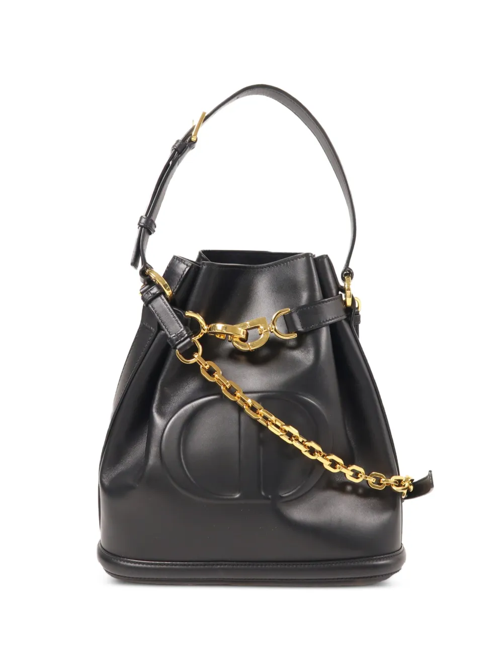 Christian Dior Pre-Owned C'est Dior leather bucket bag - Nero