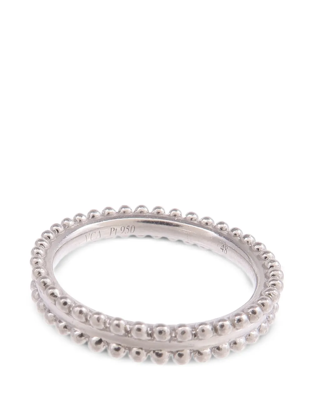 Pre-owned Van Cleef & Arpels Estelle Ring In Silver