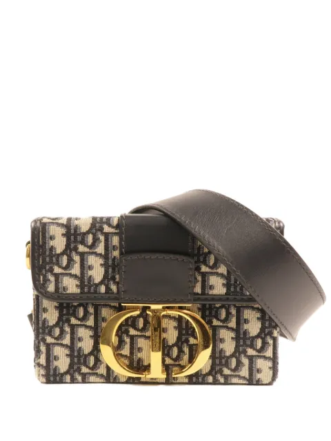 Christian Dior Pre-Owned sac porté épaule Oblique Montaigne 30