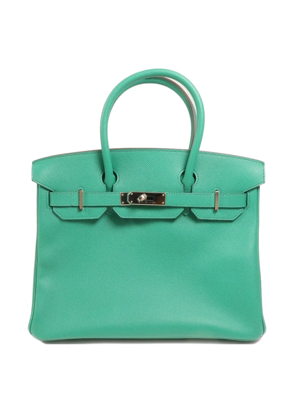 Hermès Pre-Owned 30 Birkin tote bag - Verde