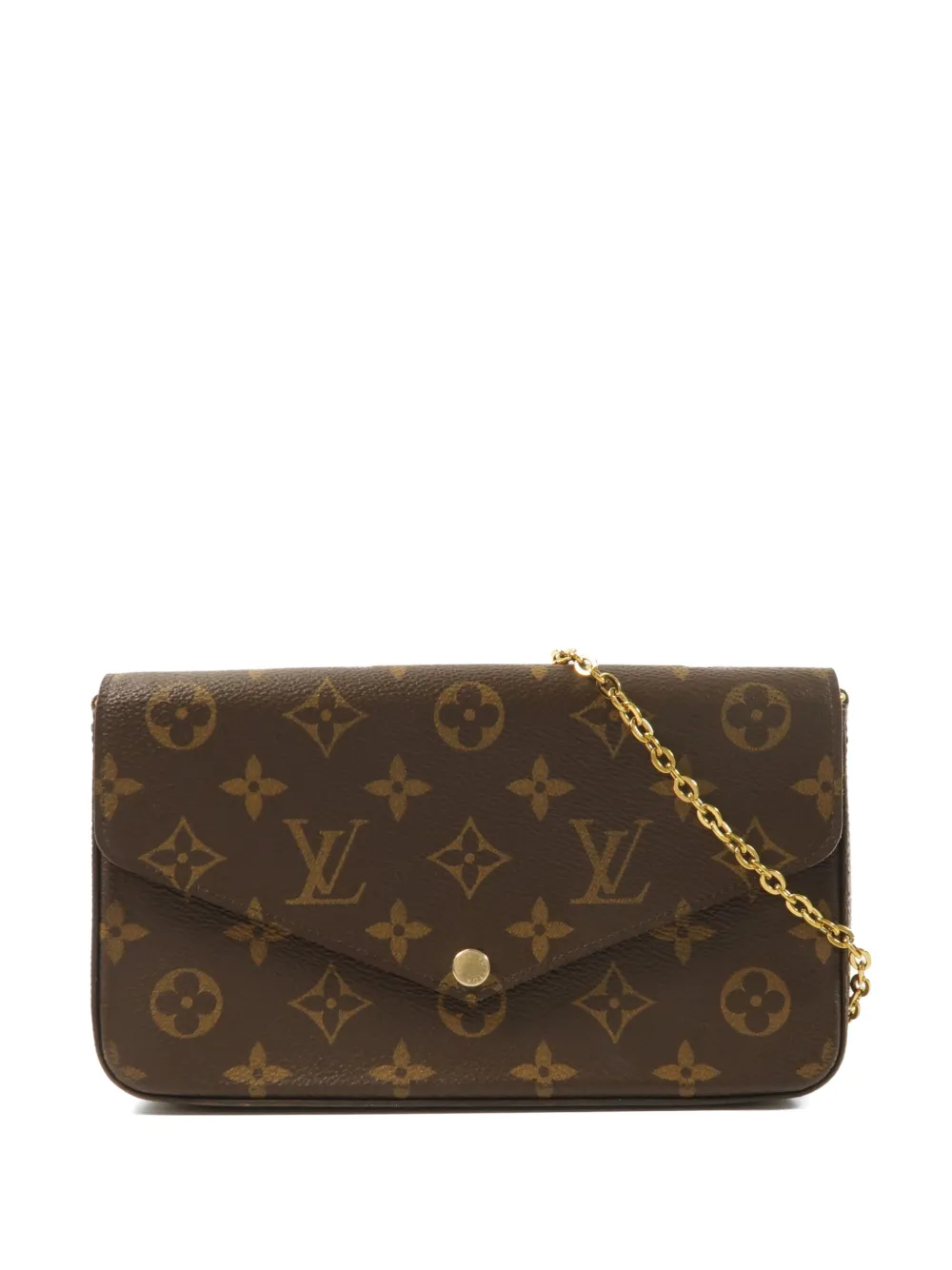 Louis Vuitton Pre-Owned monogram Felicie shoulder bag - Marrone