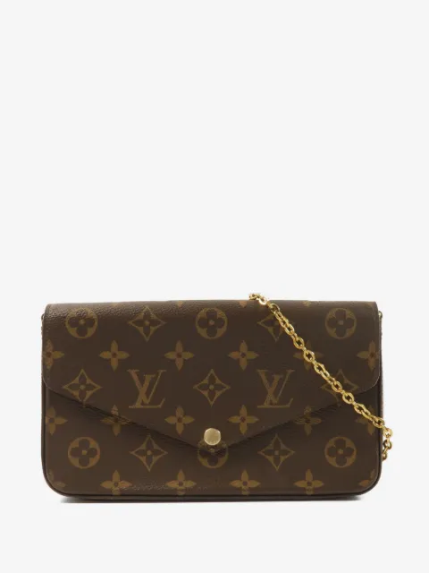 Louis Vuitton Pre-Owned sac porté épaule Felicie monogrammé