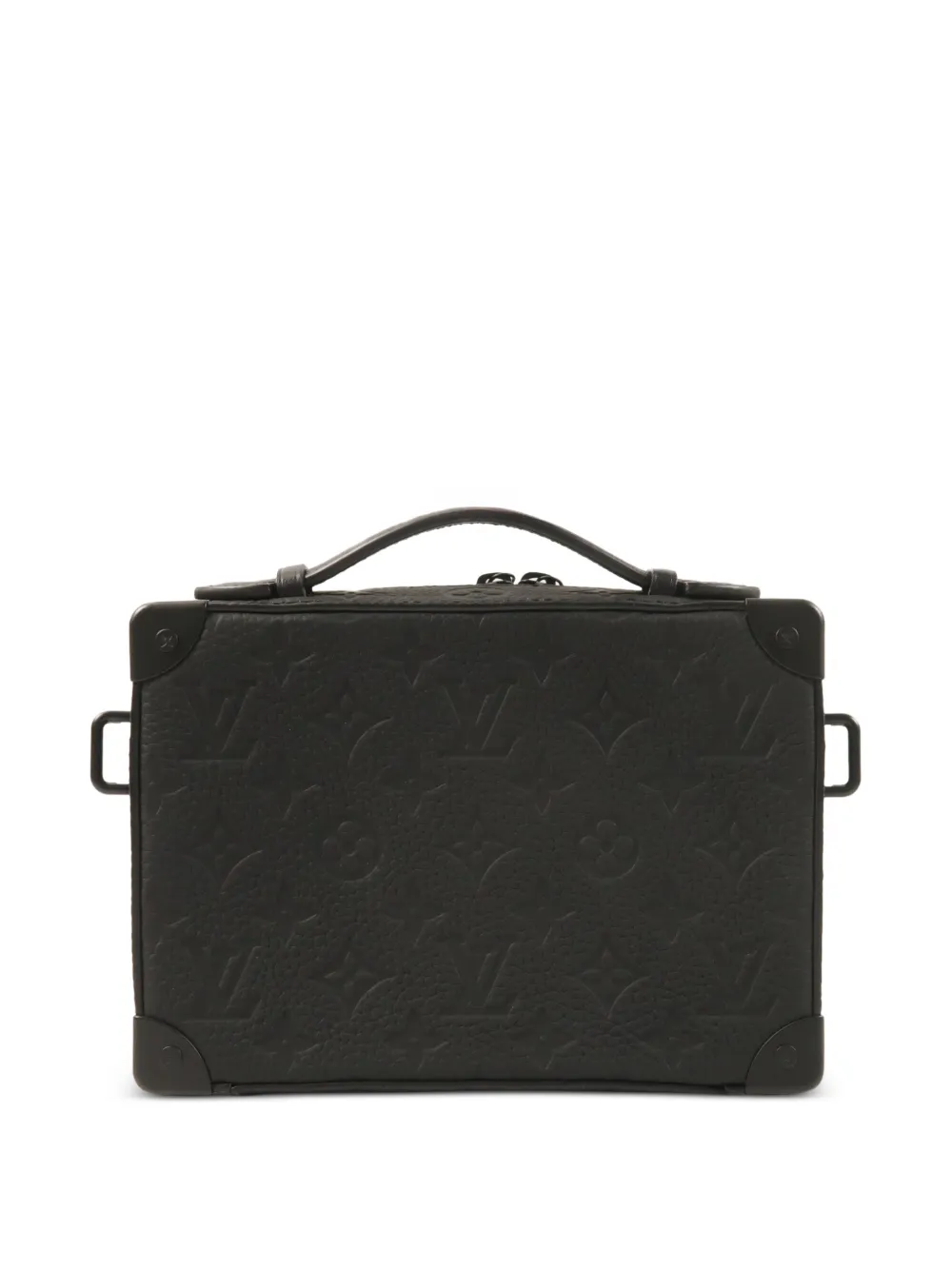 Louis Vuitton Pre-owned Monogram Soft Trunk Shoulder Bag in Black, view 2
