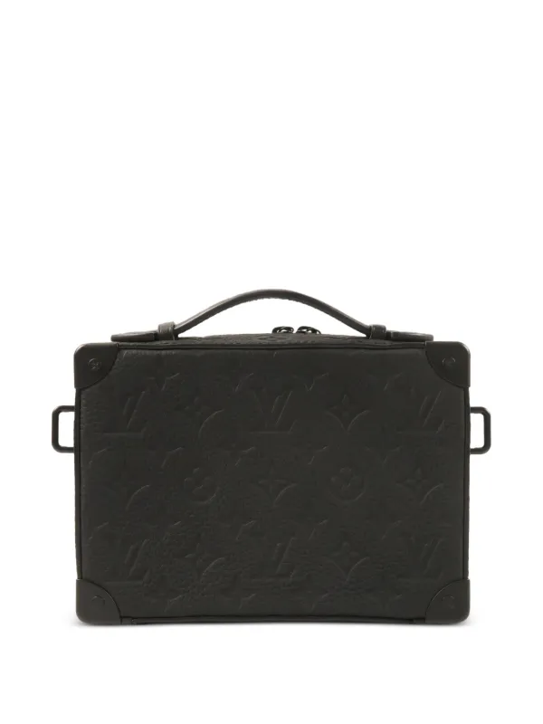 ルイヴィトン ソフトトランク アンプラント ブラック ショルダーバッグ 黒 Louis Vuitton Pre-Owned モノグラム ソフト トランク ショルダー