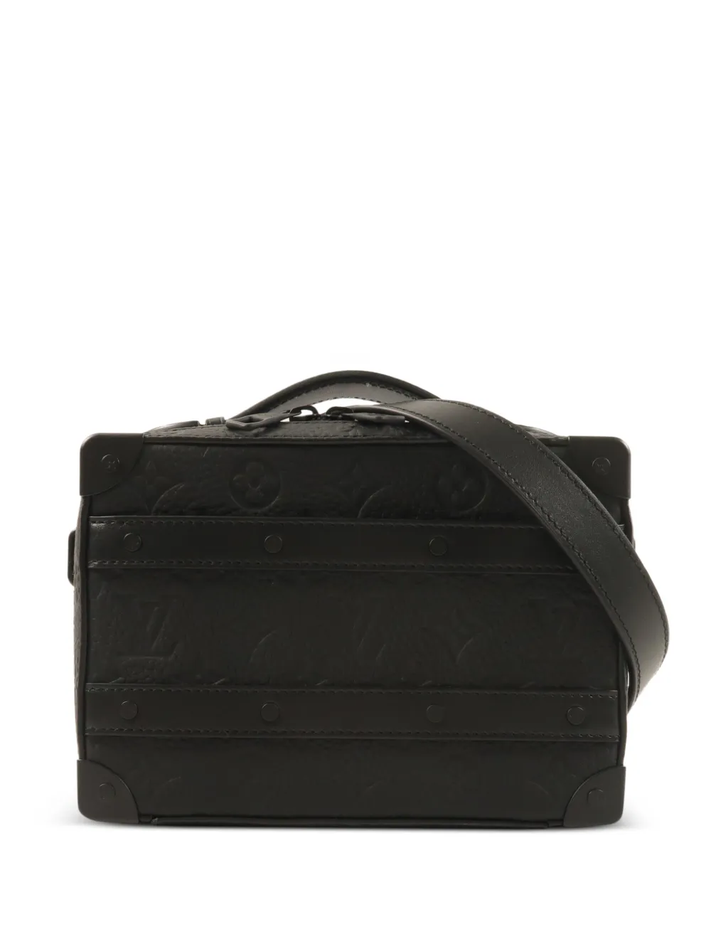 Louis Vuitton Pre-Owned monogram Soft Trunk shoulder bag - Schwarz