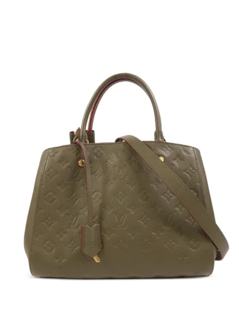 Louis Vuitton Pre-Owned MM Montaigne Monogram Empreinte tote bag
