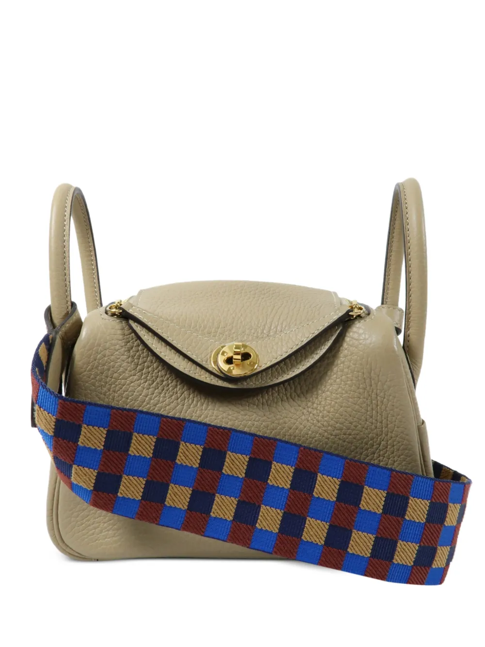 Hermès Pre-Owned mini Lindy shoulder bag - Toni neutri
