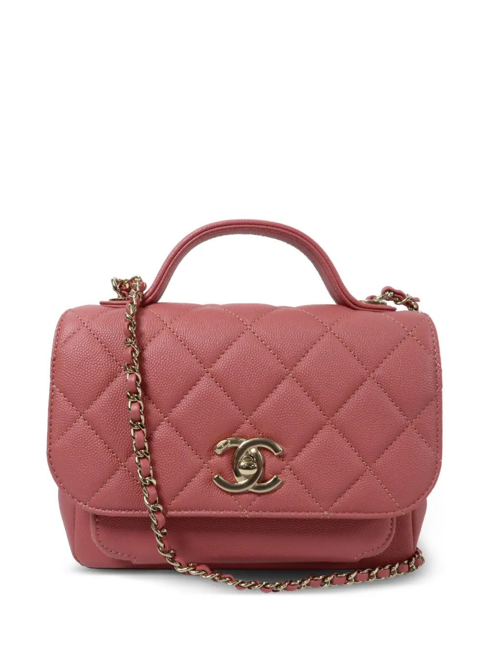 CHANEL Pre-Owned Business Affinity Flap shoulder bag - Rosa