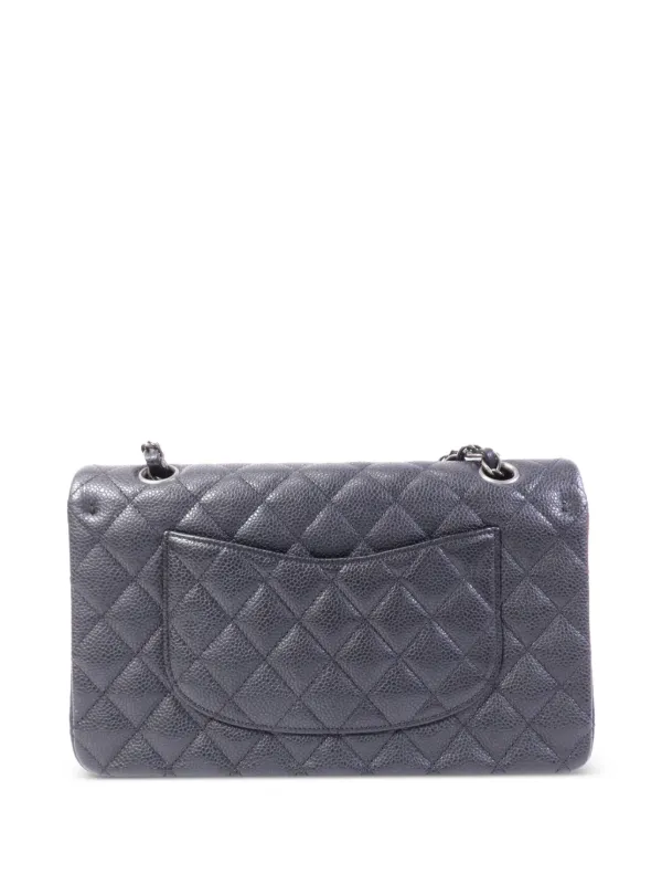 CHANEL Pre-Owned CC turn-lock Classic Shoulder Bag | Grey | FARFETCH