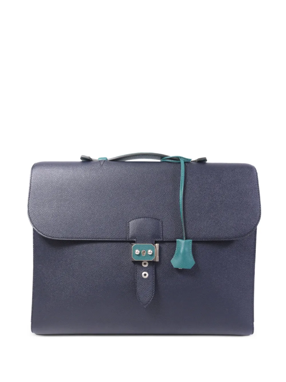 Hermès Pre-Owned 37 Sac a Depeches briefcase - Blu