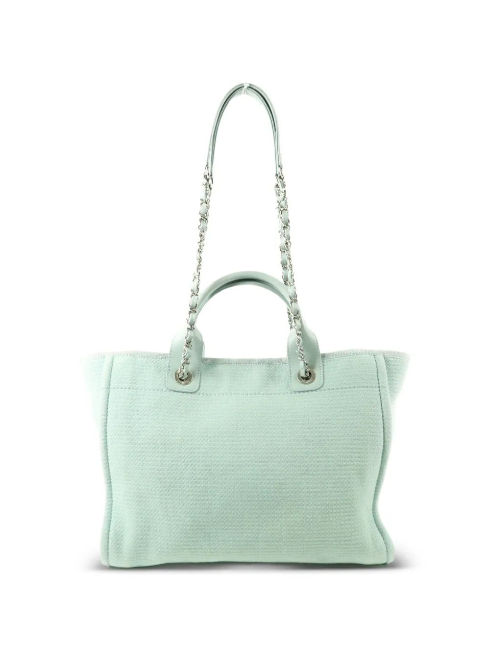 CHANEL Pre-Owned Deauville two-way handbag - Blue