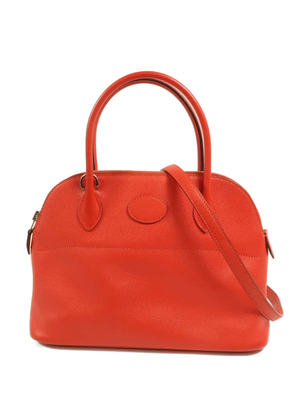Hermès Pre-Owned Bolide 27 leather two-way handbag - Rosso