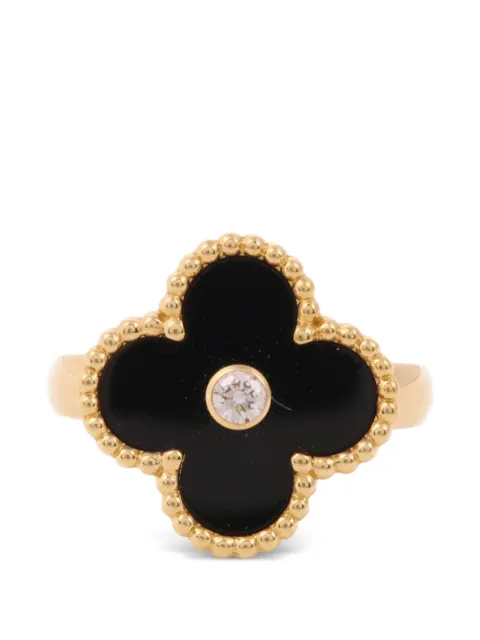 Van Cleef & Arpels Pre-Owned Alhambra diamond ring