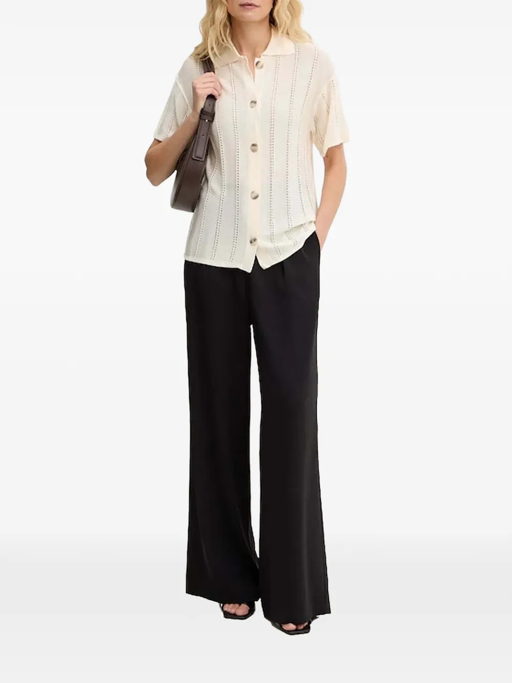  Marella Camisa Con Botones - Neutro 