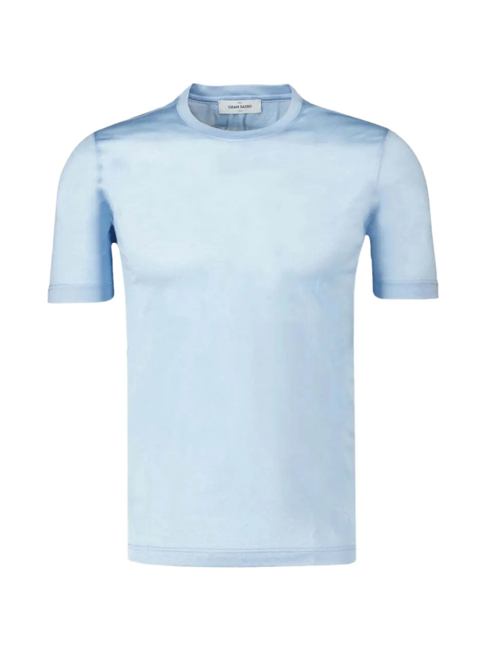 Gran Sasso short-sleeve cotton T-shirt - Blau