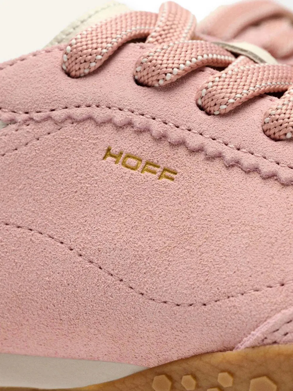 Hoff Bridge sneakers met gewelfde afwerking Roze
