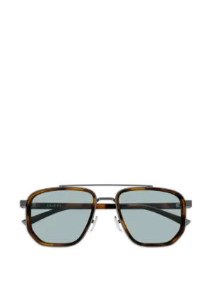 Prada Eyewear シールドサングラス | イエロー | FARFETCH JP