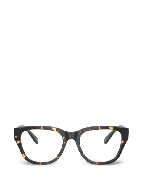 Diesel tortoiseshell-effect cat-eye glasses